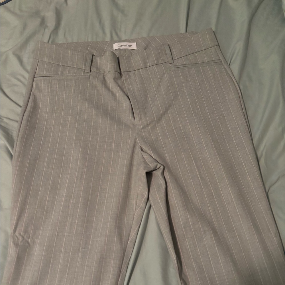 Striped Calvin Klein Slacks